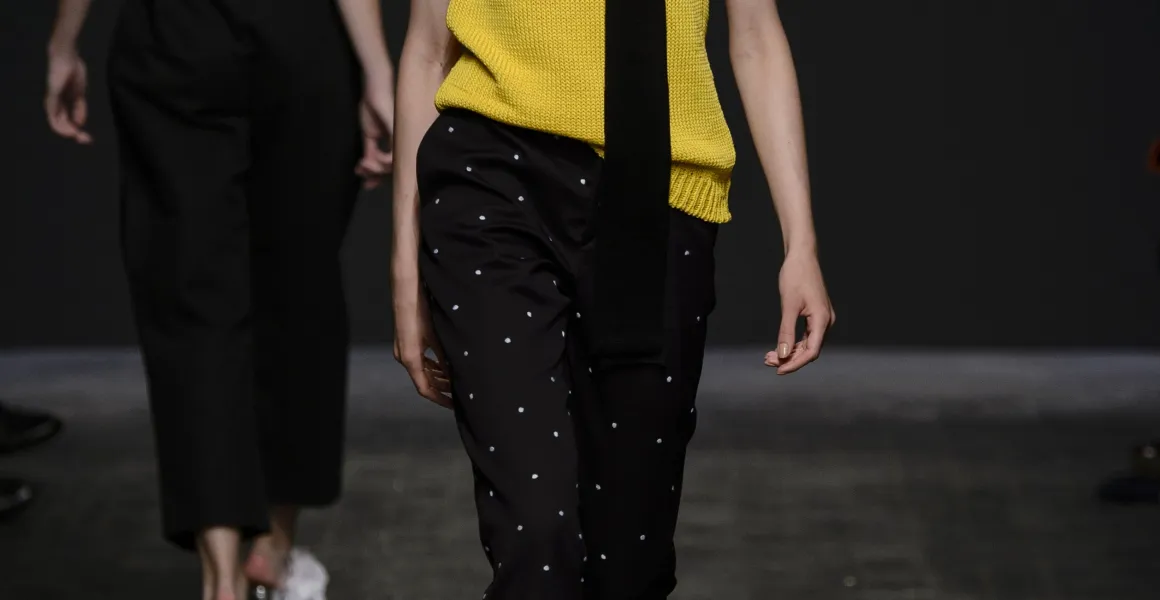 BERTO FOR EDITH MARCELModa di “non-genere” con un tocco denim.