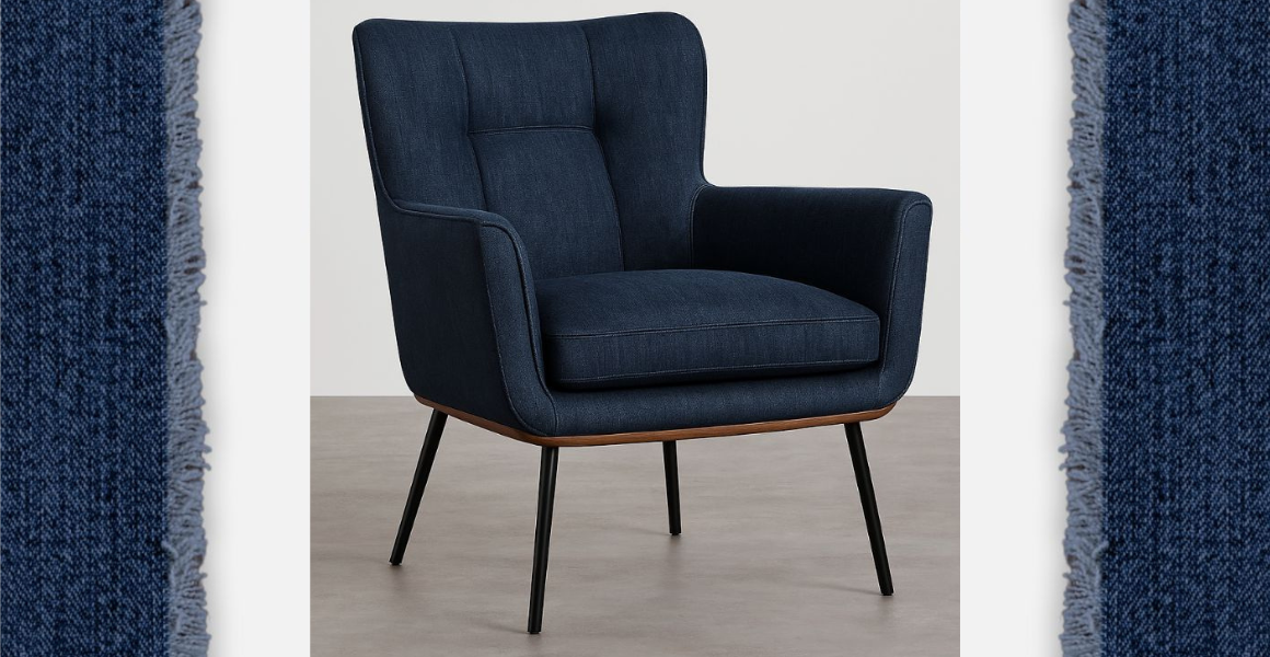 Funzionalità e design per gli spazi contemporaneiQuando l’estetica incontra la resistenza: il denim entra nel mondo dell’interior design